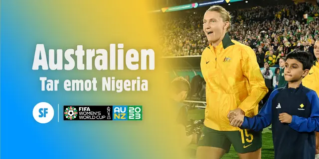 Australien tar emot Nigeria