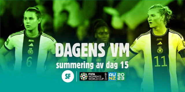 Dagens VM: summering av dag 15