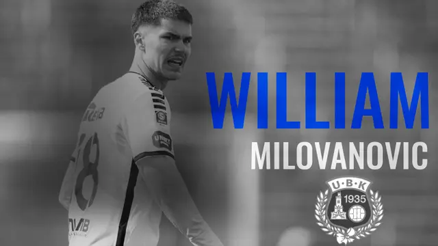 William Milovanovic klar för Utsiktens BK