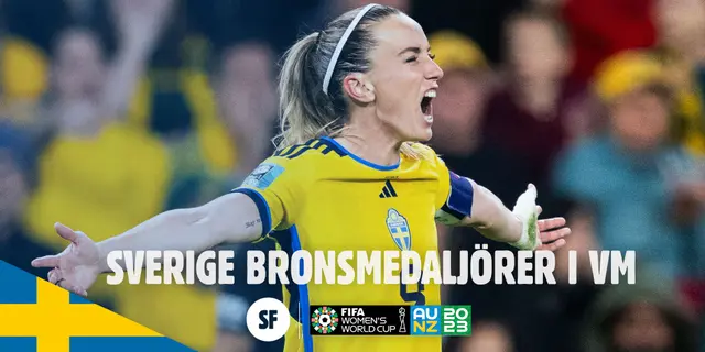 Sverige bronsmedaljörer i VM