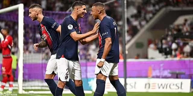 Endast oavgjort för PSG mot Lorient