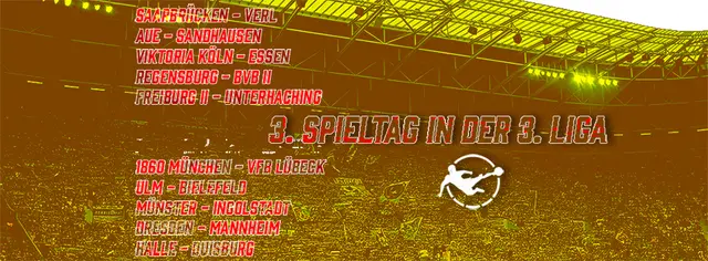 3. Liga: Så gick matcherna i 3:e omgången