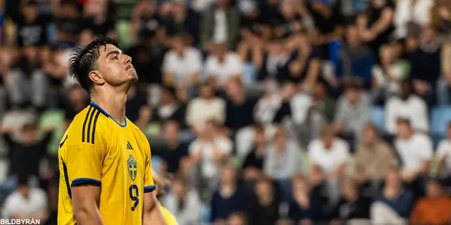 Sverige föll mot uddamålet i kvalmatchen