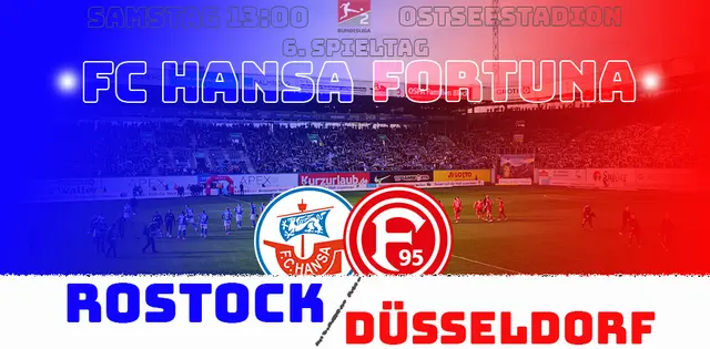 Inför FC Hansa Rostock - Fortuna Düsseldorf