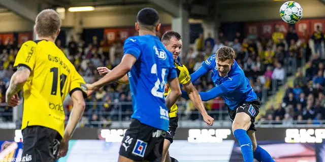 Fem punkter efter 3-2 mot Halmstad