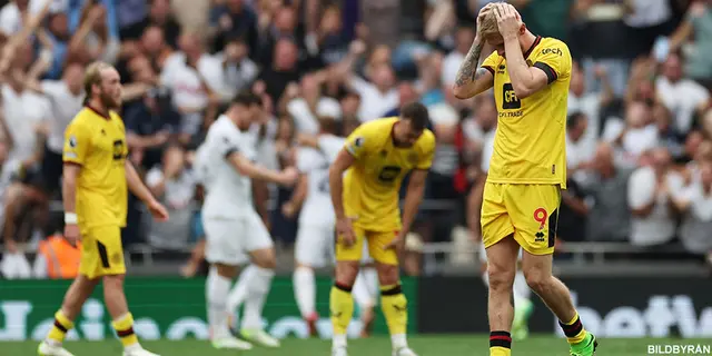 Tottenham- Sheffield United 2-1