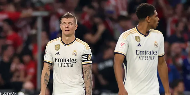 Poängtapp och utvisning i derbyt – krislag tar poäng mot Real Madrid