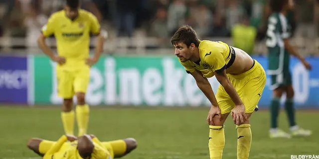 I halvtid, Villarreal: ”Det är ju oroväckande”