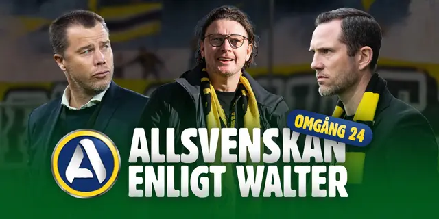 Allsvenskan enligt Walter #24: Guldet blev till cash