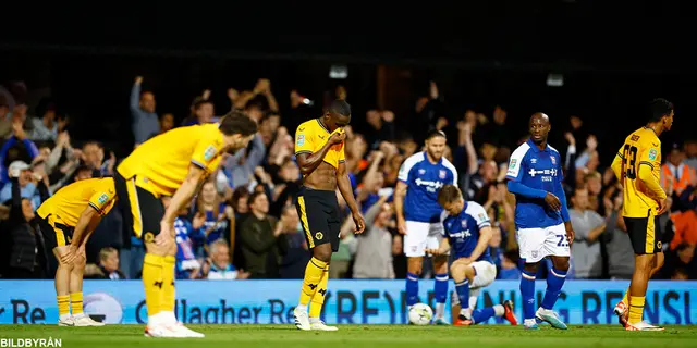 Ligacupen: Ipswich-Wolves 3-2