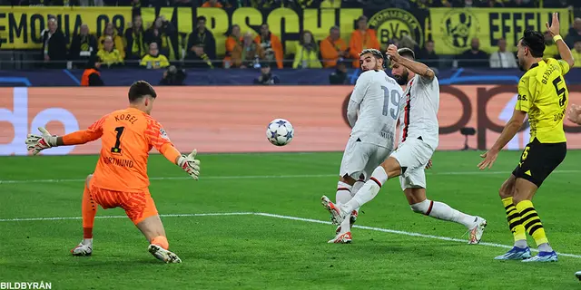 Spelarbetyg Dortmund - Milan