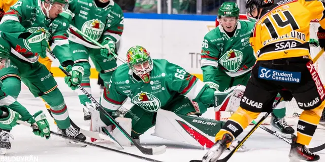 Rögle vann målsnåla mötet mot Luleå - Rodrigo Abols matchens enda målskytt