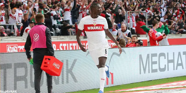 Äkta hattrick av Guirassy gav VfB segern mot Wolfsburg