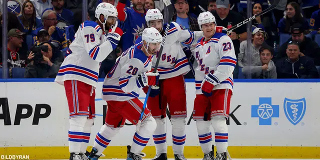 New York Rangers körde över Sabres i premiären