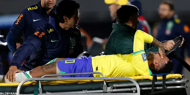 Neymar drabbad av allvarlig knäskada