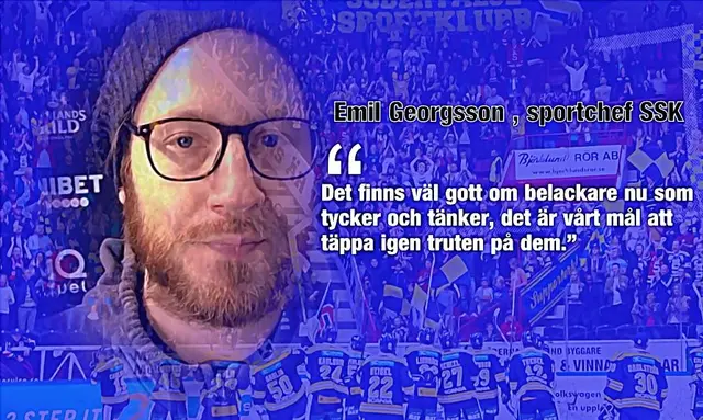 Gunnarsson: Belackaren har ordet - fokus på rätt saker, SSK