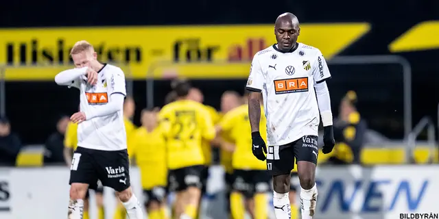 Fyra punkter efter 1-2 mot Mjällby 