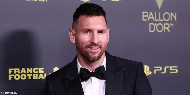 Lionel Messi vinner Ballon d'Or