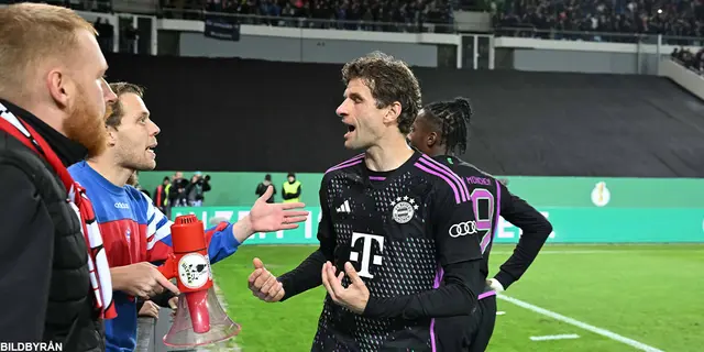 Bayern ute ur DFB-Pokal efter pinsam förlust mot tredjedivisionlaget Saarbrücken