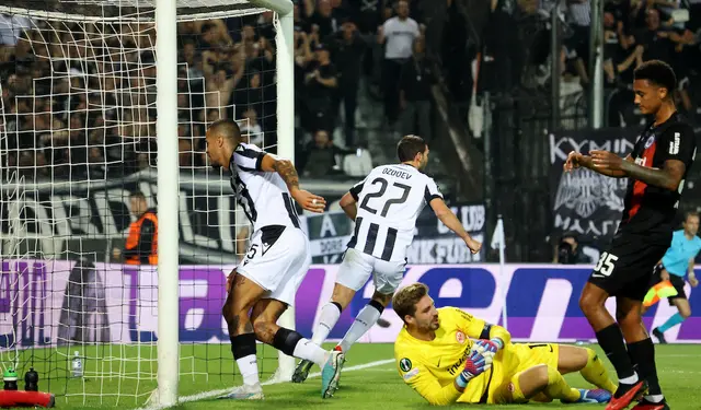 Schackmatt från Lucescus PAOK som triumferade på Karaiskakis 