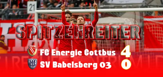 Energie Cottbus upp i topp efter derbyseger