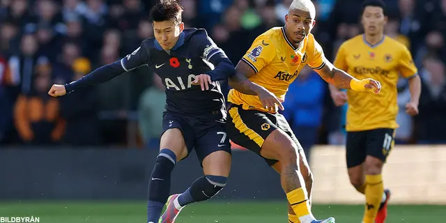 Matchrapport: Wolves-Tottenham 2-1