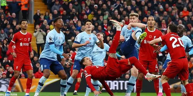 Liverpool – Brentford 3–0: Jakten åter i gång