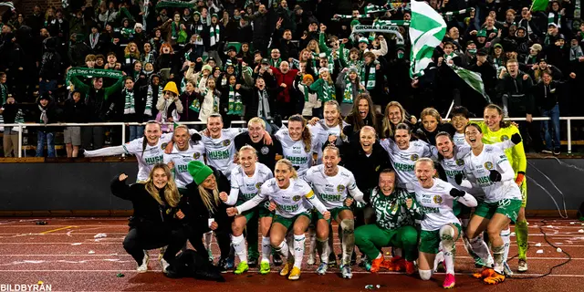 HAMMARBY, CUPFINAL, KÄRLEK, inget annat än GRÖNVIT KÄRLEK