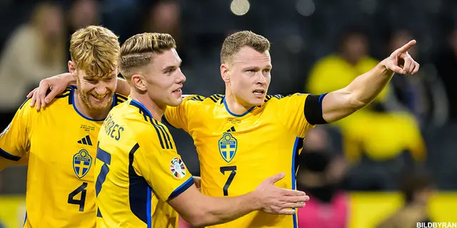Sverige - Estland 2-0 - Janne avslutade med seger