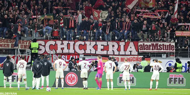 Bayern blev totalt överkörda borta mot Frankfurt