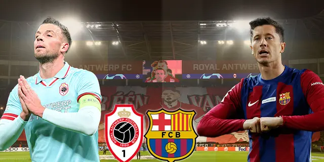 Inför Royal Antwerp FC - FC Barcelona