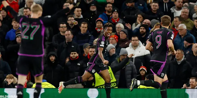 Bayerns vinst på Old Trafford lämnade Manchester United på sista plats i grupp A i Champions League