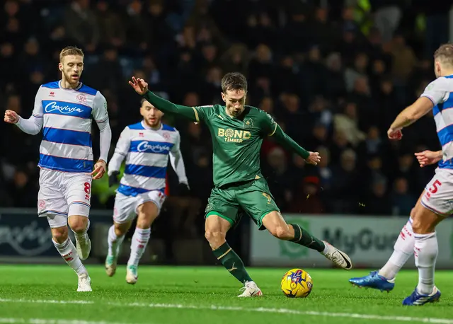 Argyle knep 0-0 med 10 man mot QPR