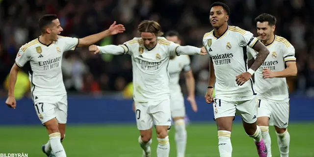 Real Madrid 4 - 1 Villarreal: Vit Jul när Madrid vann sista hemma matchen för året! 