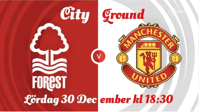 Inför Nottingham Forest - Manchester United