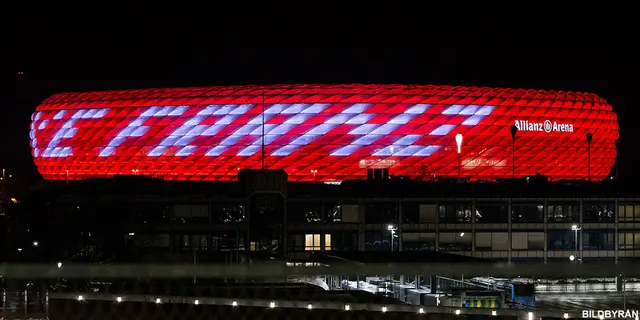 INFÖR Bayern München - Hoffenheim: En match dedikerad åt Franz Beckenbauer