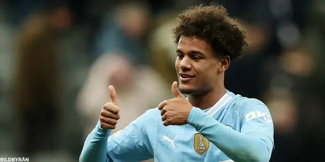 20-årige norrmannen Oscar Bobb stor matchhjälte för Manchester City
