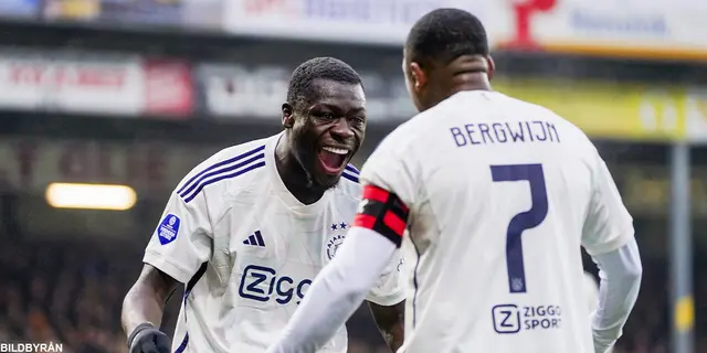Ajax 2 - 0 FC Utrecht: Äntligen en seger igen