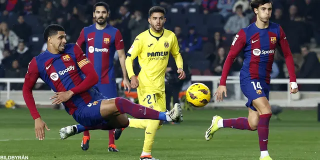 Nattsvart för Barca - föll hemma mot Villarreal