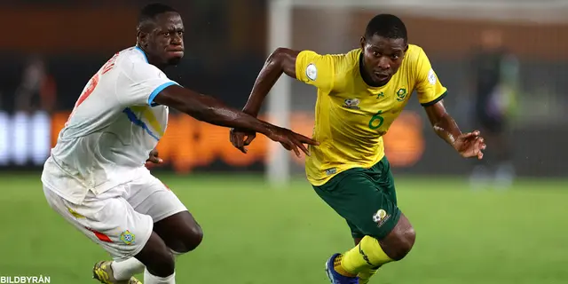Bafana Bafana vann bronsmatchen efter straffar
