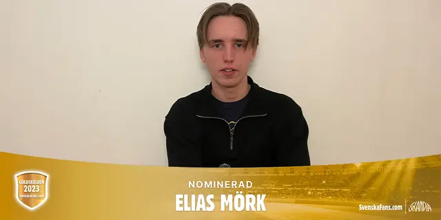 Guldskölden 2023 – nominerad till årets skribent: Elias Mörk