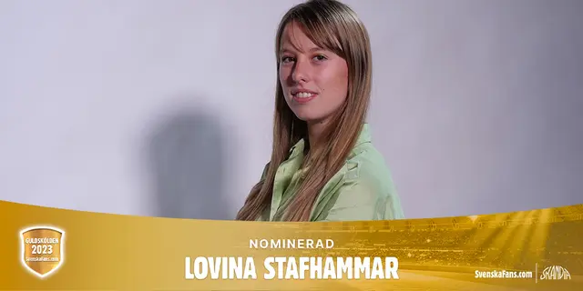 Guldskölden 2023 – nominerad till årets skribent: Lovina Stafhammar