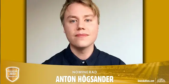 Guldskölden 2023 – nominerad till årets skribent: Anton Högsander