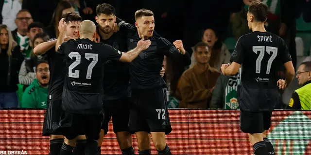 Conference League Dinamo – Real Betis 1-1: blått visade styrka!