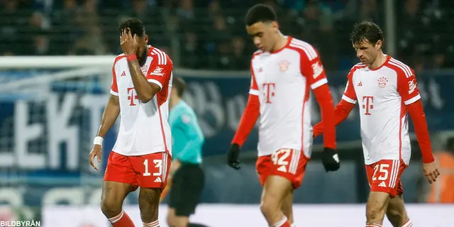 Förlust för Bayern i tredje raka matchen - Tuchels jobb i fara