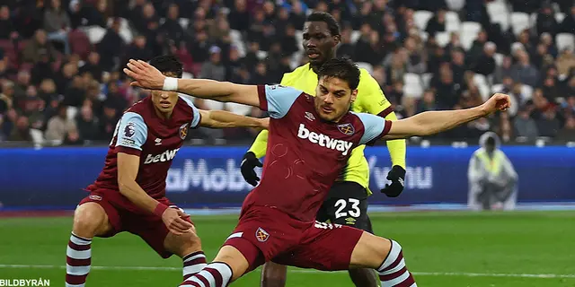 Spelare i West Ham på landslagsuppdrag