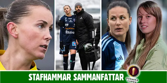 Stafhammar sammanfattar svenska cupen - omgång 1: ”Tack för er medverkan - här tar resan slut”