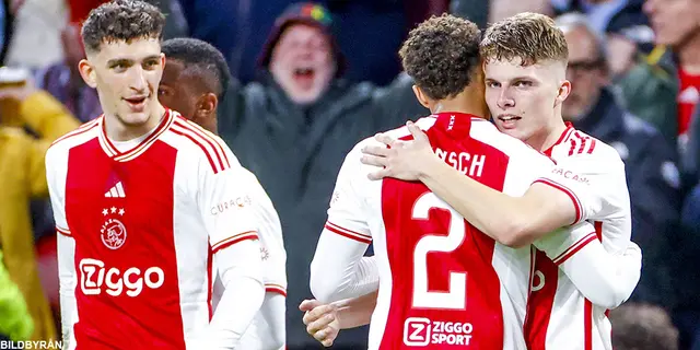 Ajax 1 - 1 Go Ahead Eagles: Drömmål men sent poängtapp