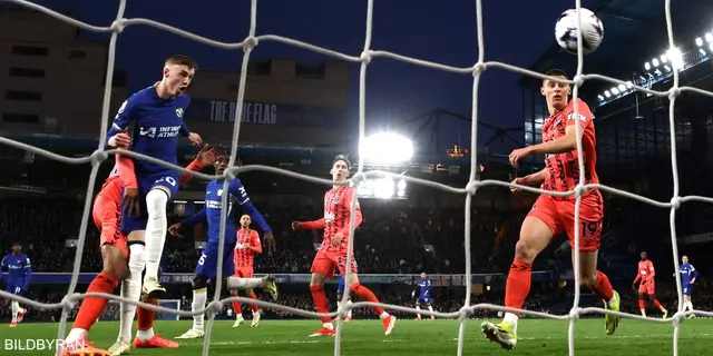 Chelsea krossade Everton efter Cole Palmers show