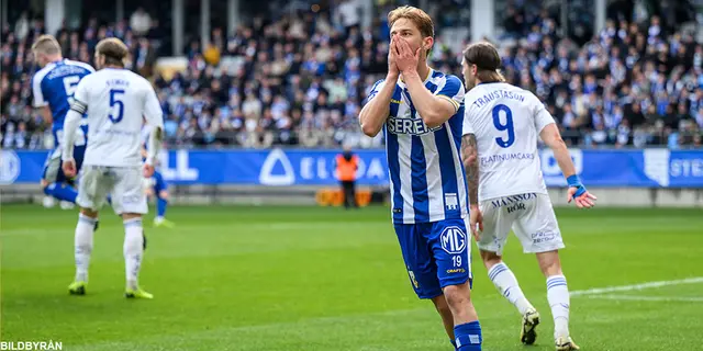 Spelarbetyg efter IFK Göteborg - IFK Norrköping (1-1) "Nej det är inte domaren som rånar oss"